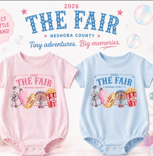 2026 The Fair Baby Bubble Romper