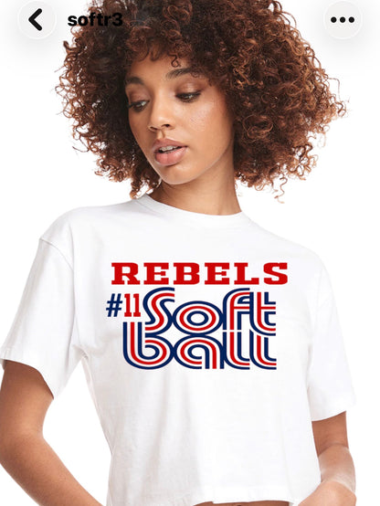 Leake Academy Rebels - Softball- Custom Game Day Apparel