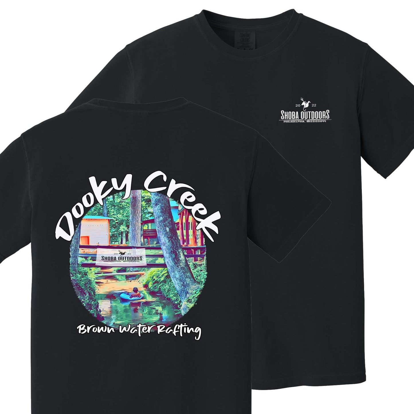 Dooky Creek Brown Water Rafting Tee