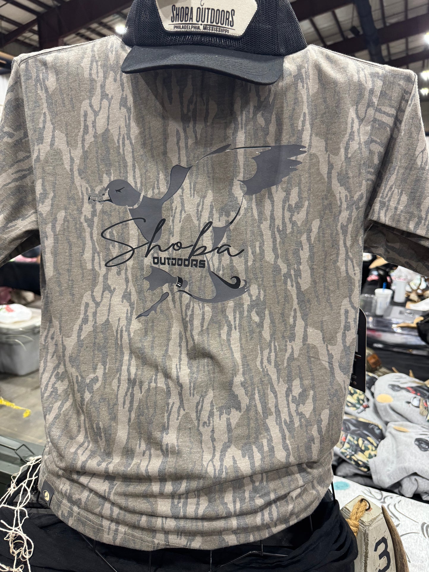 Shoba Outdoors Duck Tee - Bottomland Camo