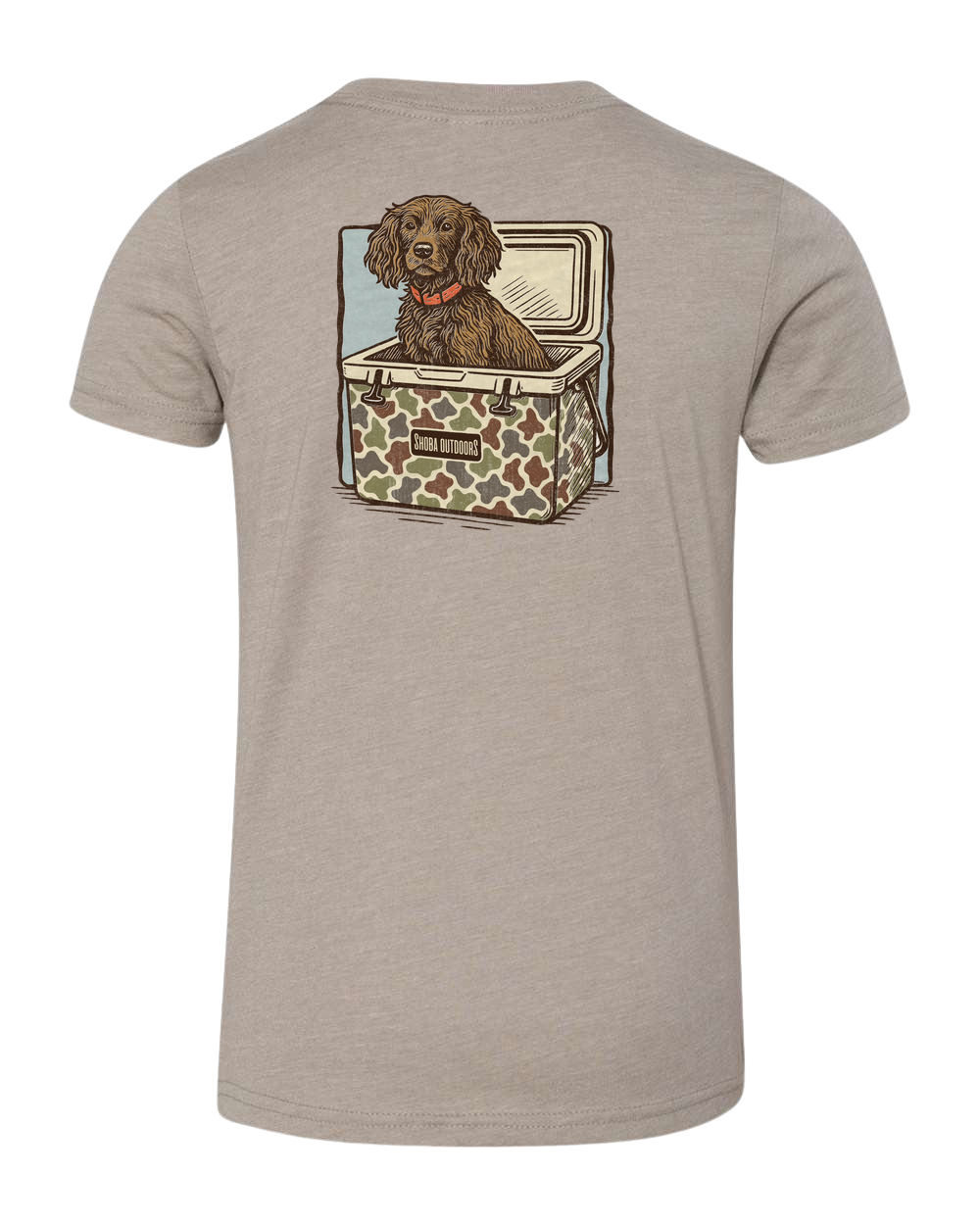 Camo Cooler Dog Tee