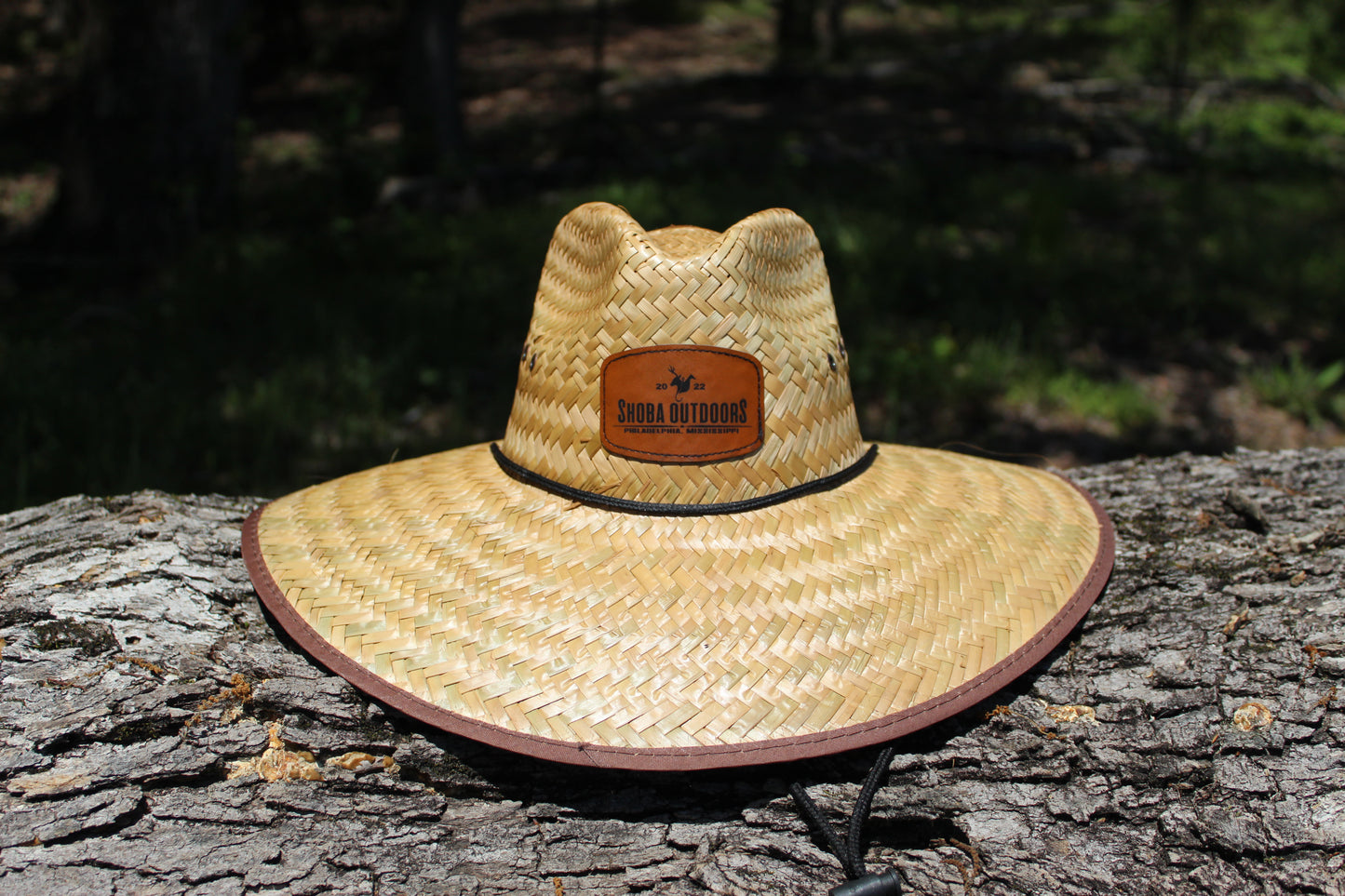 Adult Wide Brim Lifeguard Sun Natural Straw Hat